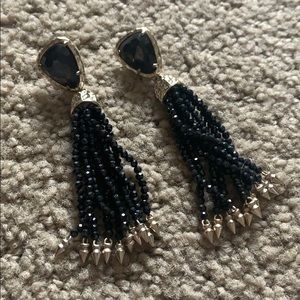 Kendra Scott Blossom Earrings -  Black Crystal